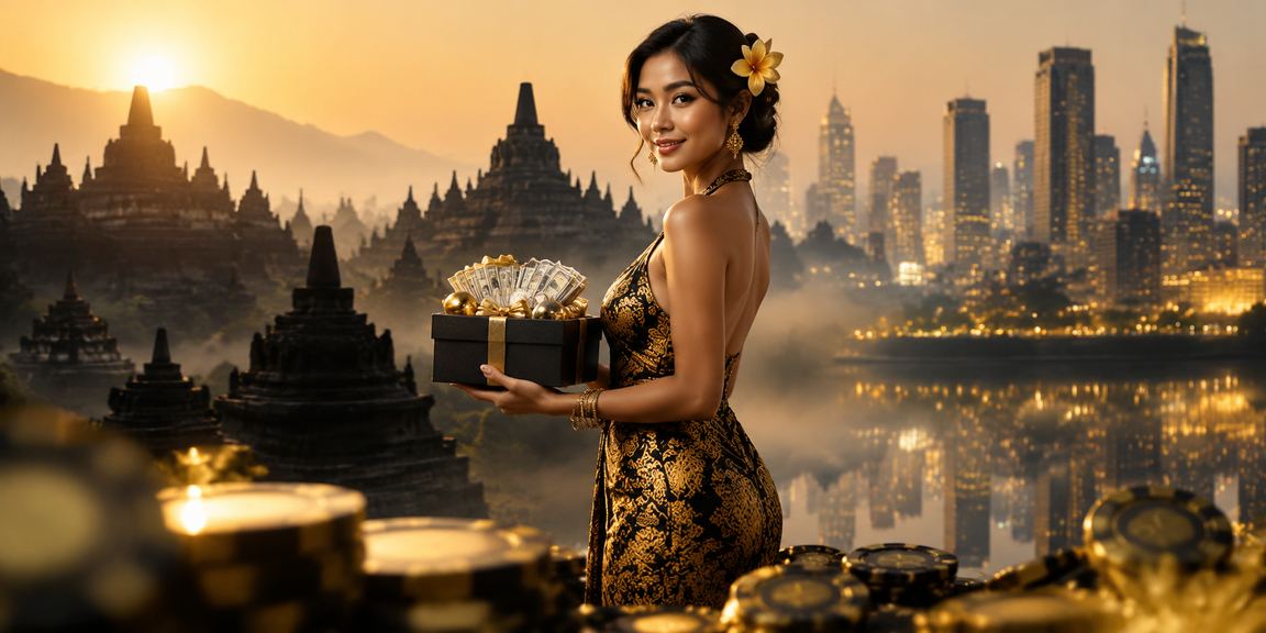 Pengguna dewasa mengakses platform taruhan online di perangkat komputer dengan serius
